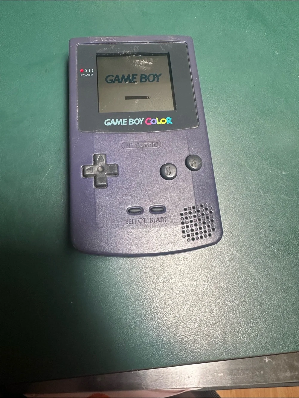 Nintendo Game Boy Color Handheld - Dark Purple